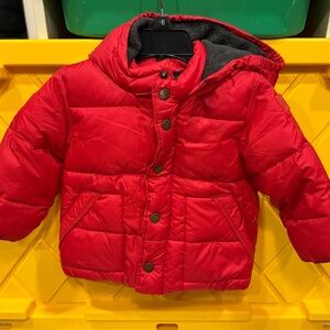 GAP Bright Red Kids' Puffer Jacket